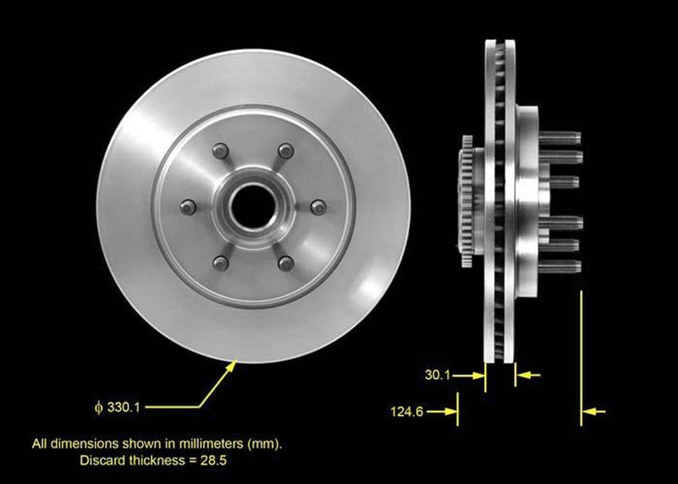 Bendix PRT5519 Brake Rotor