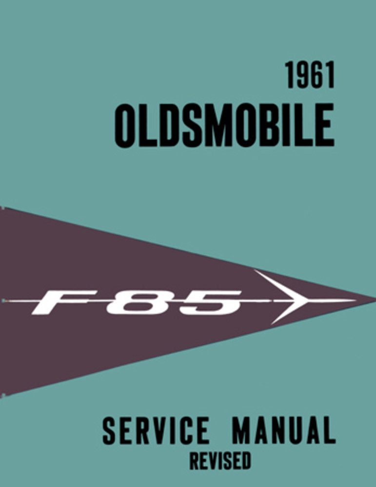bishko automotive literature 1961 Oldsmobile F-85 Shop Service Repair Manual Engine Drivetrain Electrical