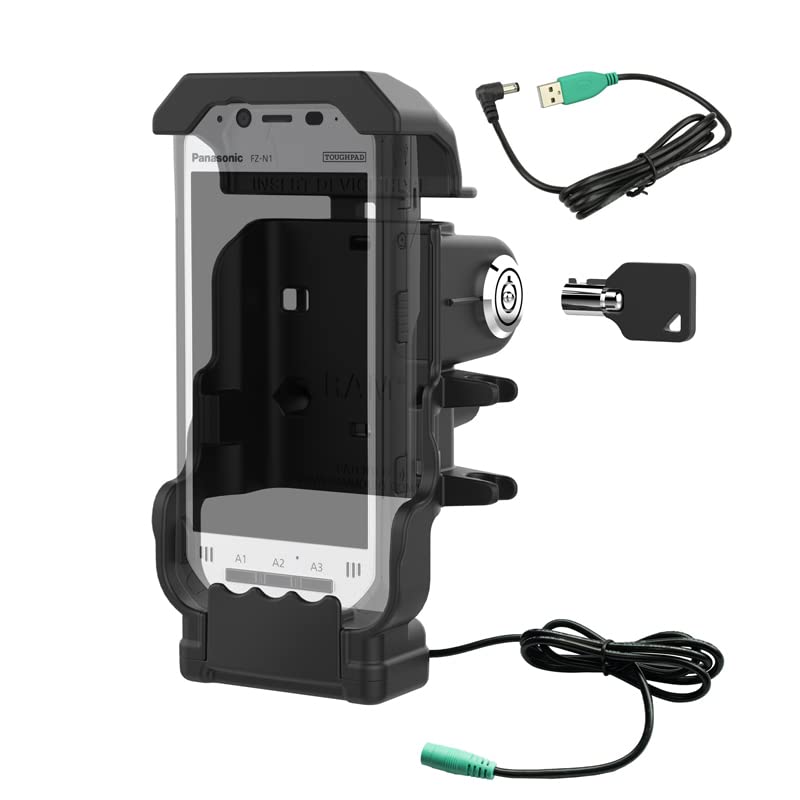RAM������ Powered Key-Locking Cradle for Panasonic Toughbook FZ-N1 & FZ-F1