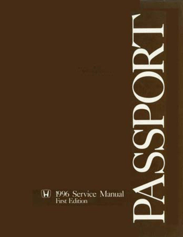bishko automotive literature 1996 Honda Passport Shop Service Repair Manual Book Engine Drivetrain Electrical