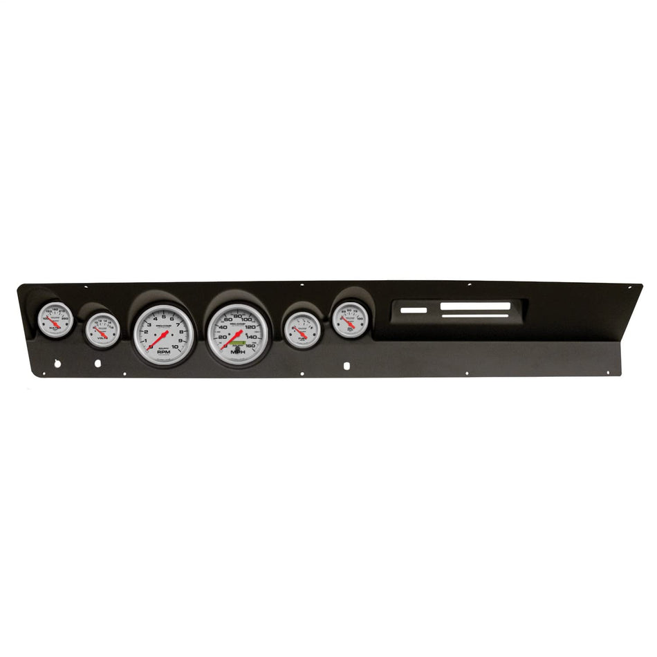 AutoMeter Direct Fit Dash Kit, (3 3/8 X2, 2 1/16 X4), Dodge Dart 67-69, Ultra-Lite (2119-13)