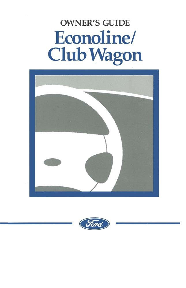 bishko automotive literature 1997 Ford Econoline Club Wagon Owners Manual User Guide Reference Operator Book