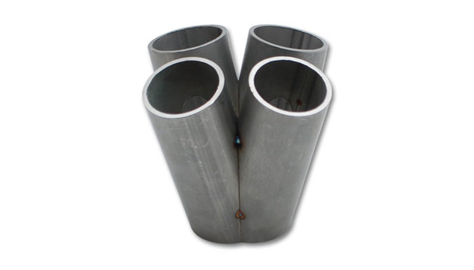 Vibrant Performance Power 2453 Exhaust Collector, Merge, 4-into-1, fits T4 Turbo inlet flange, 1.50 in. Nominal Primary, Schedule 10 pipe, 304 Stainless Steel, 4.75 in. tall, each