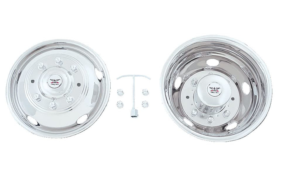 SIMULATOR PART FRONT WHEEL LINER 16IN/16.5IN 8LUG ON 6.5IN BC UNILINER