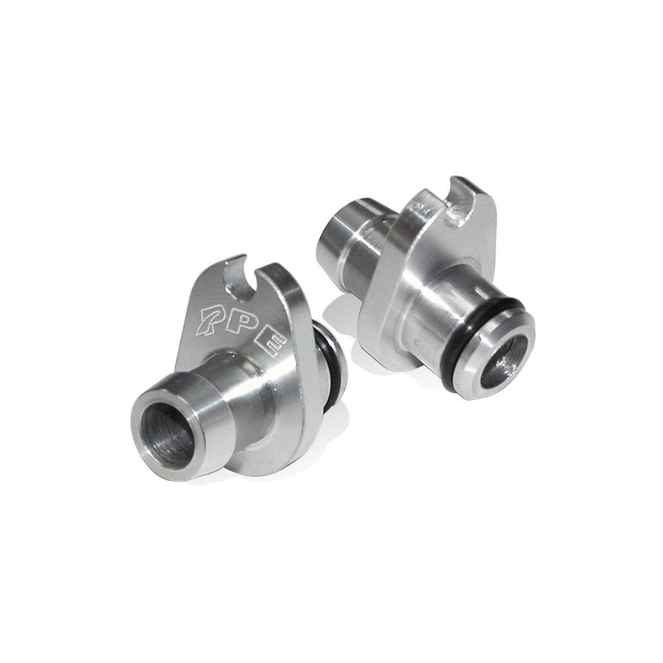 PPE BILLET ALUMINUM CRANKCASE BREATHER REPAIR FITTINGS 2001 2002 2003 2004 2005 2006 2007 2008 2009 2010 GM GMC DURAMAX DIESEL 6.6L - 114020000