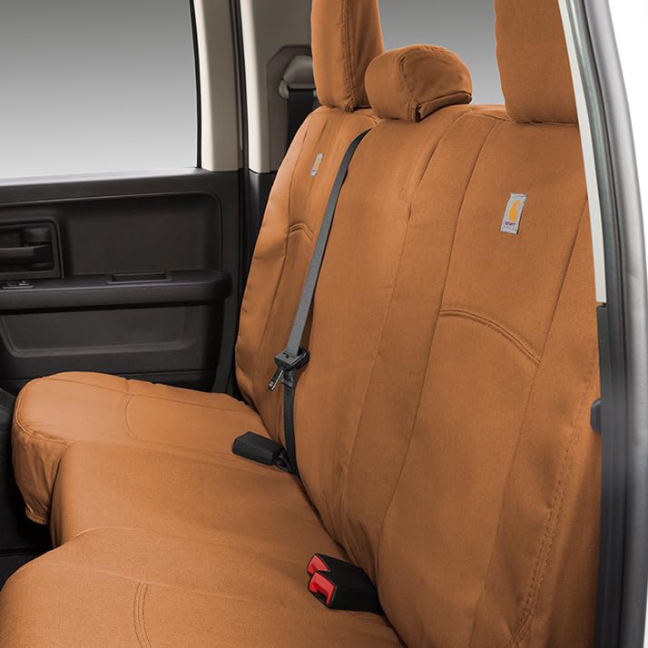 Carhartt PrecisionFit Custom Second Row Seat Covers - Brown