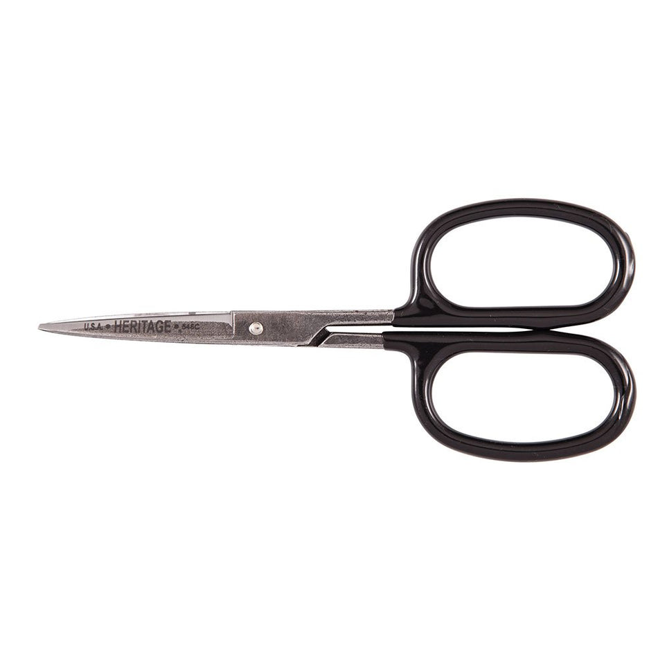 Klein Tools 546C Rubber Flashing Scissor w/Curved Blade, 5-1/2-Inch, Made in USA