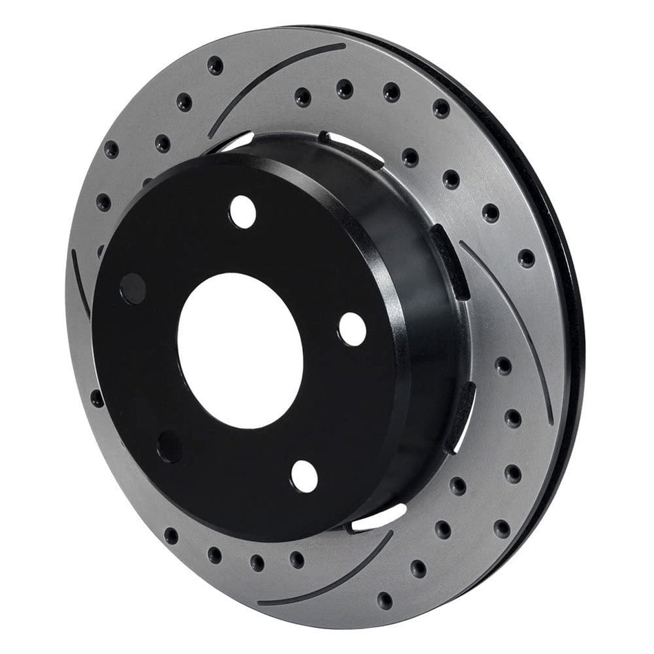 WILWOOD 160-13336-BK Rotor-1.91 Offset-SRP-BLK-Drill-RH 12.19 x .810 - 5 x 5.50