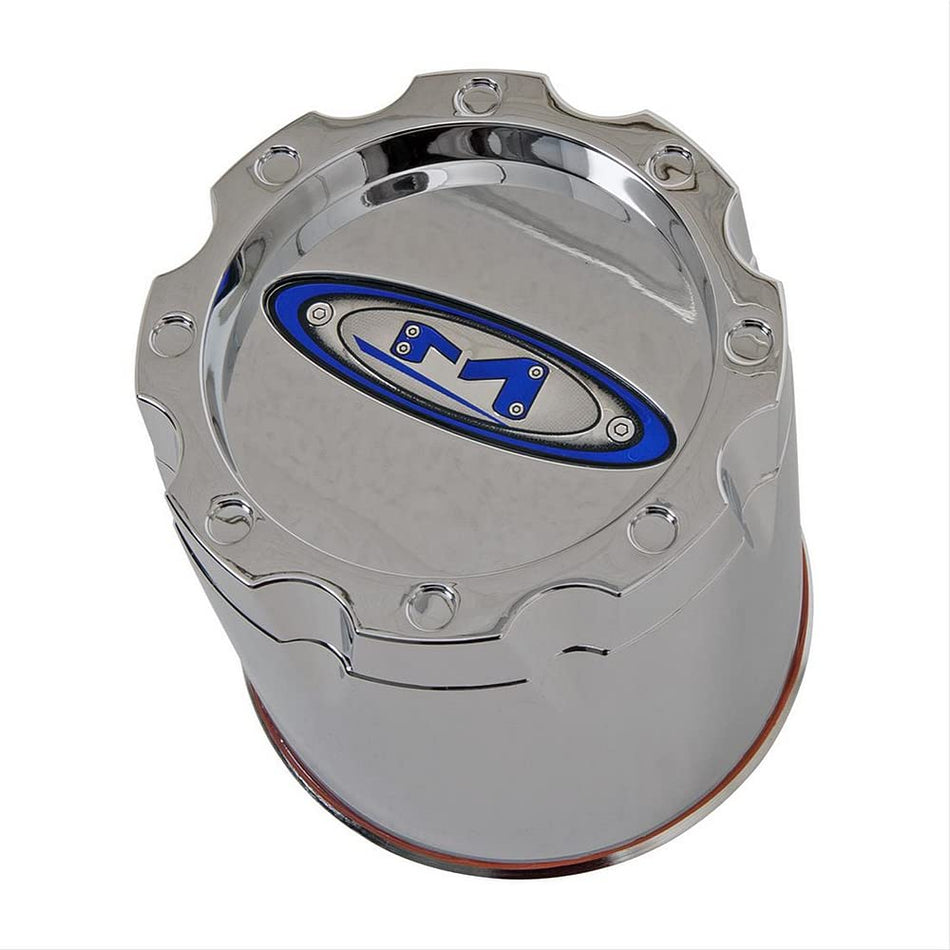 Moto Metal MO951 CAP CHR 6X135 +18 - BLUE OVAL LOGO - 845L1402C0