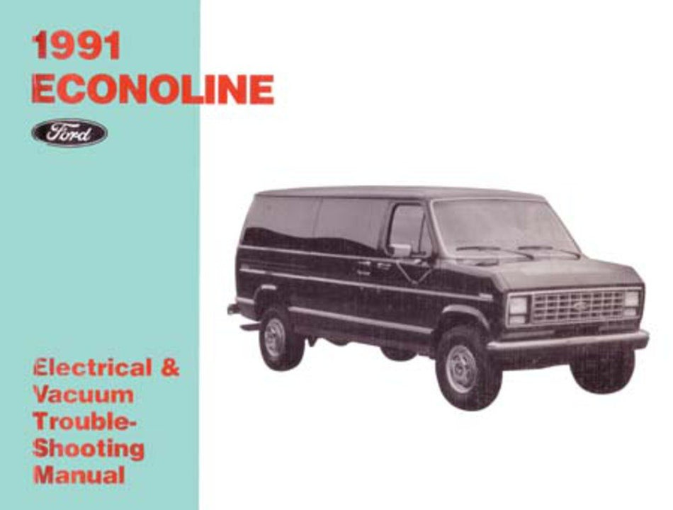 1991 Ford Econoline Electrical Vacuum Service Repair Diagnostic Manual Procedure