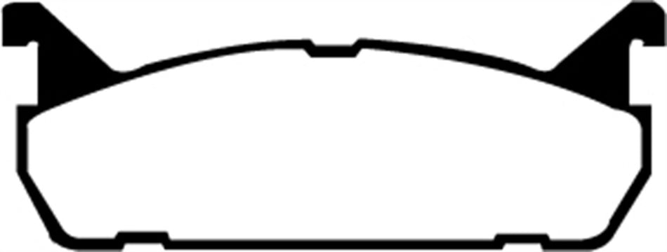EBC Brakes UD458 Ultimax OEM Replacement Brake Pad