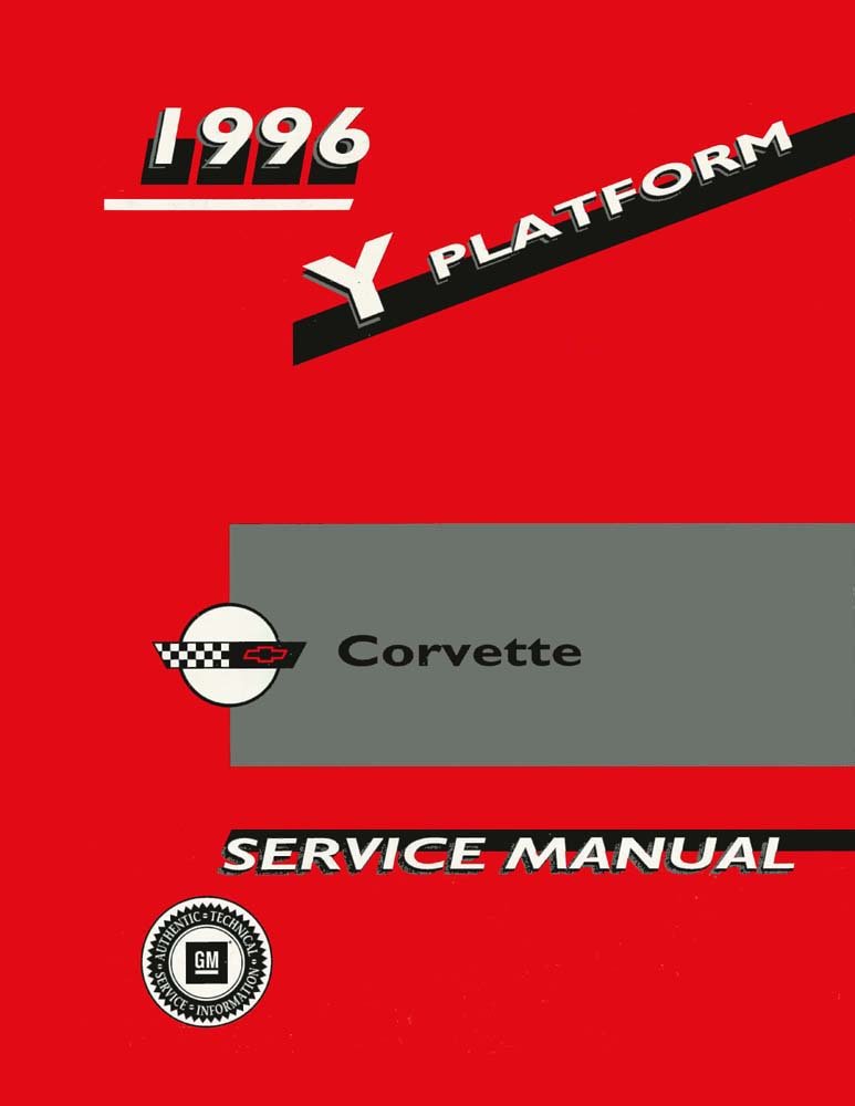 bishko automotive literature 1996 Corvette Shop Service Repair Manual Book Engine Drivetrain Electrical OEM