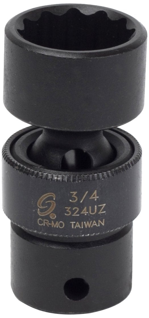 Sunex 324uz 3/8-Inch Drive 3/4-Inch 12-Point Universal Impact Socket