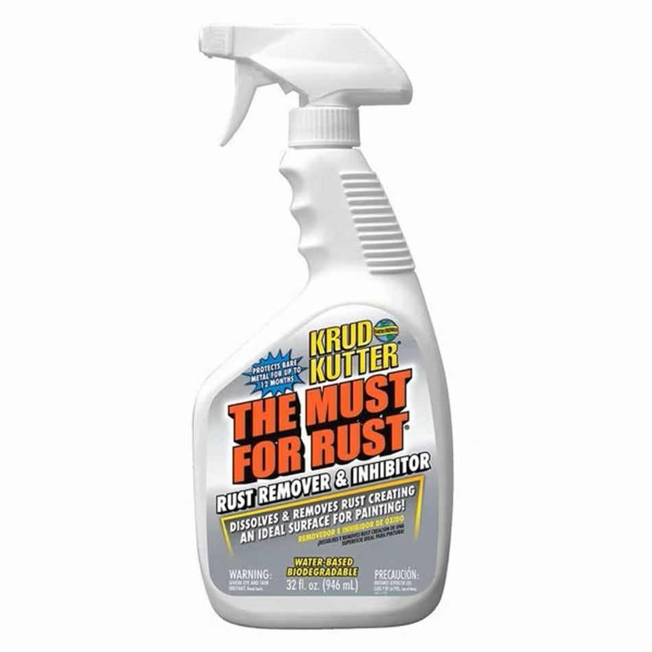 Krud Kutter Rust Remover & Inhibitor32 Oz. Bottle - Lot of 6