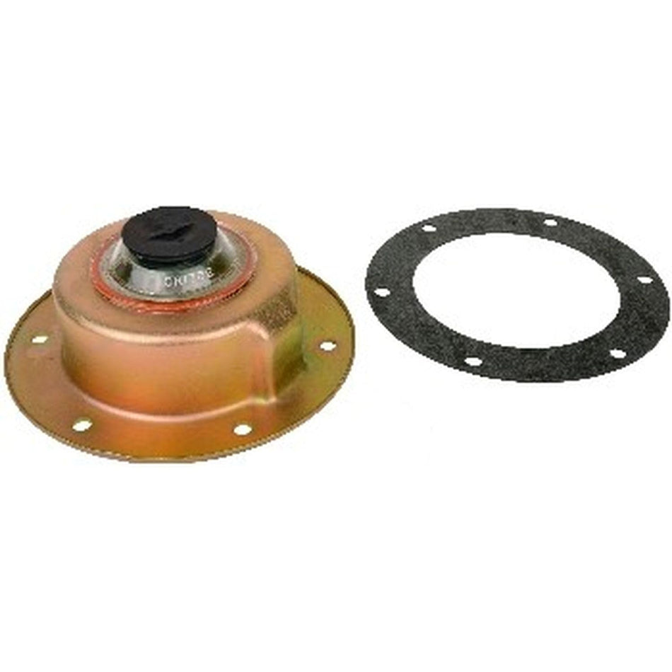 SKF Oil Fill 6 Bolt Hubcap, 7" Outer Diameter Bearing Cap Seal 1702 for Ford Freightliner Mack