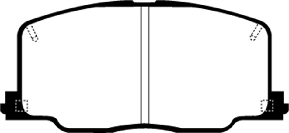 EBC Brakes UD356 Ultimax OEM Replacement Brake Pad