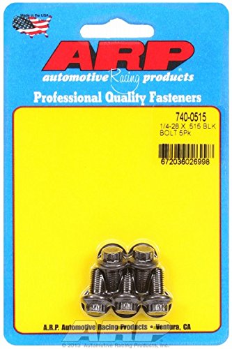 Automotive Racing Products 663-1009 M10x1.25x70 Hex Blk Oxide Blts