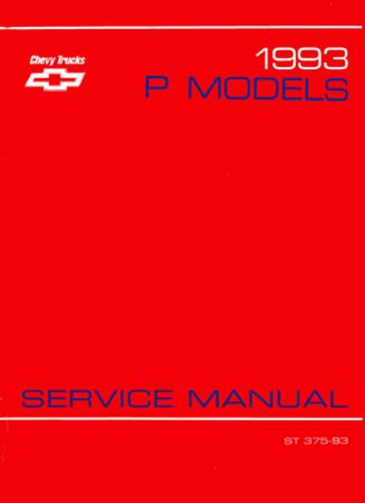 bishko automotive literature 1993 Chevy P Series Truck Shop Service Repair Book Manual Engine Drivetrain OEM