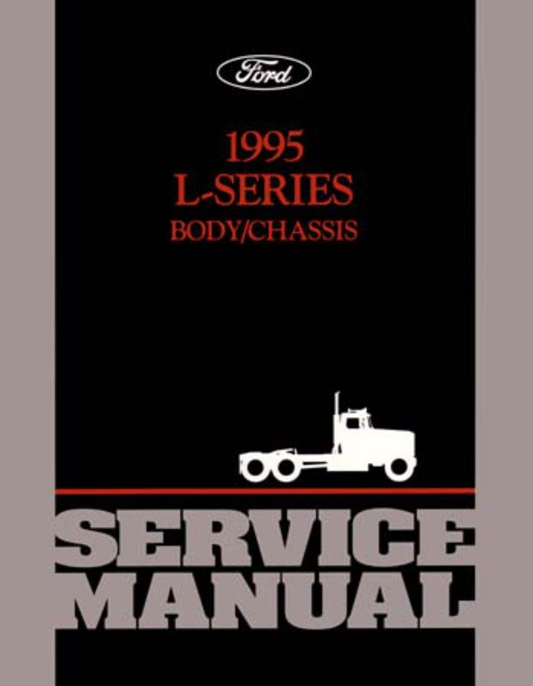 bishko automotive literature 1995 Ford L-Series Truck Shop Service Repair Manual Book Engine Drivetrain OEM