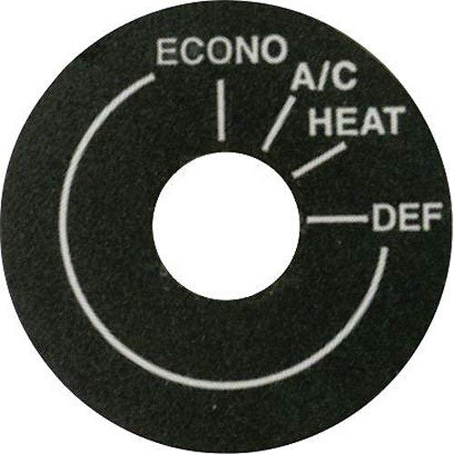 Vintage Air 20558-VUP Blower Fan Knob Decal