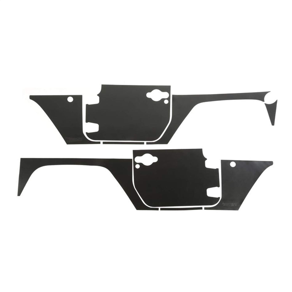 Rugged Ridge | Magnetic Protection Panel Kit | 12300.52 | Fits 2007-2018 Jeep Wrangler JK 2-Door