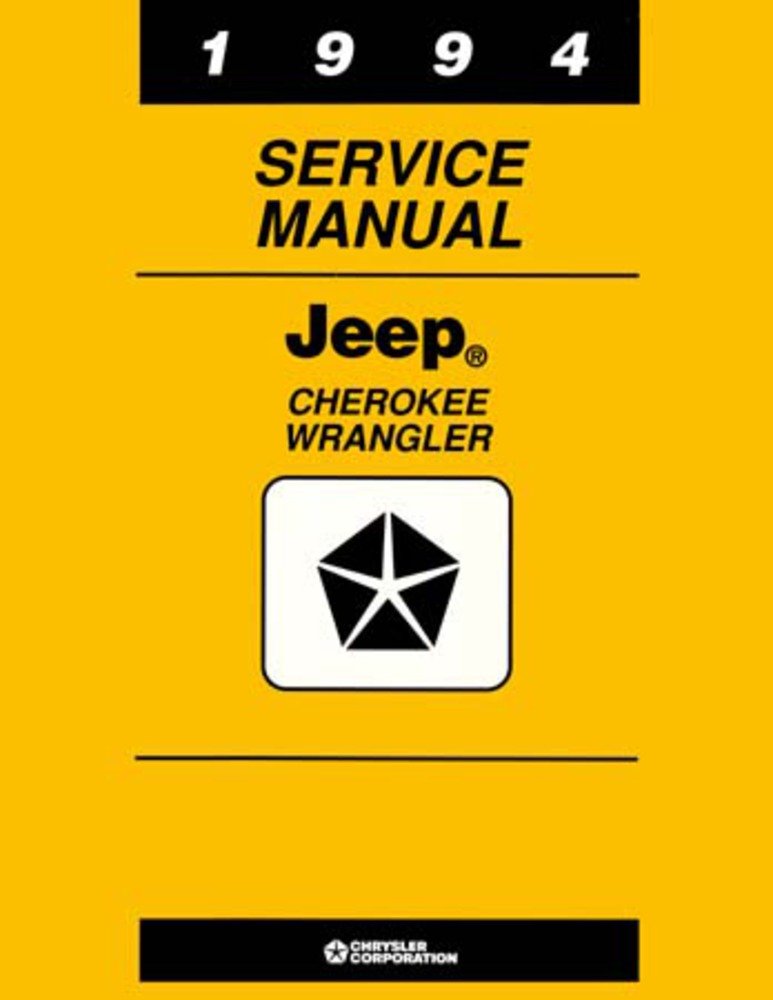 bishko automotive literature 1994 Jeep Cherokee Wrangler Shop Service Repair Manual Engine Electrical OEM