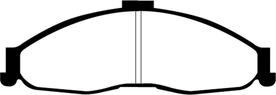 EBC Brakes UD749 Ultimax OEM Replacement Brake Pad
