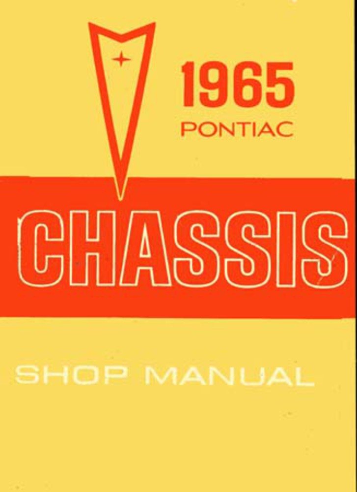 bishko automotive literature 1965 Bonneville Catalina Grand Prix Shop Service Repair Manual Book Engine