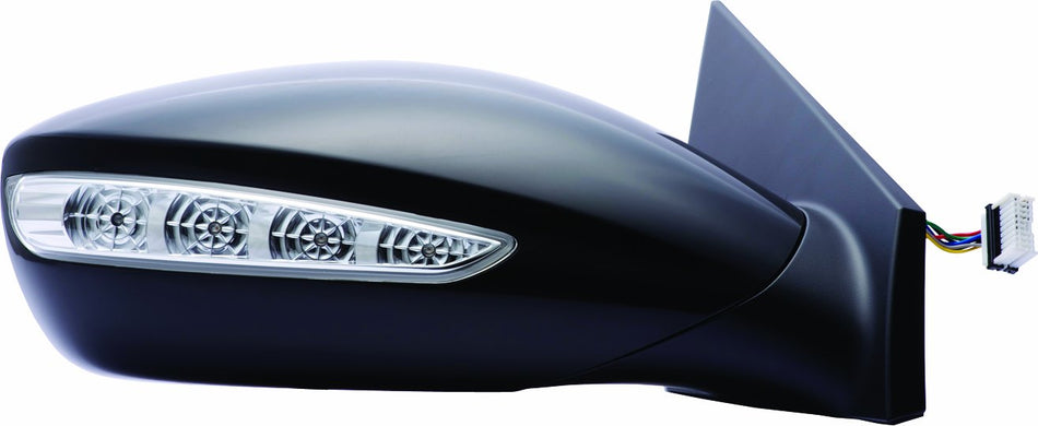 Fit System 65531Y Hyundai Sonata Passenger Side Replacement Convex Mirror, Black PTM