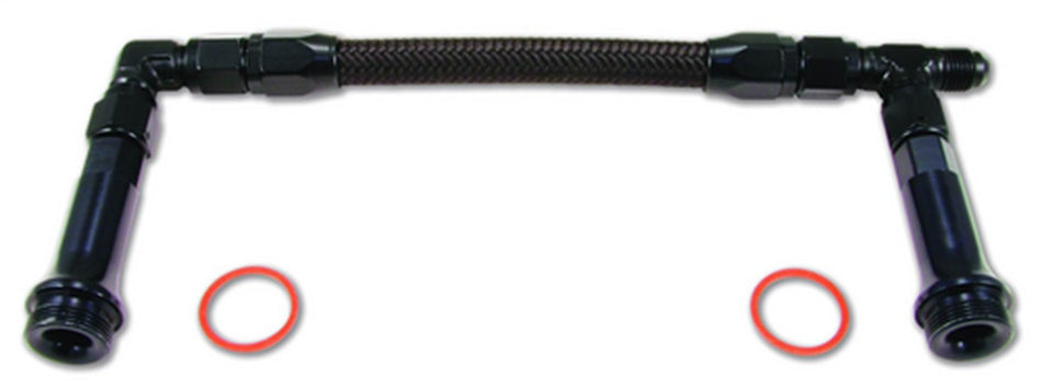 Quick Fuel Technology 34-4150-6 6AN Dual Feed Fuel Line Kit for 4150 Style Carburetor