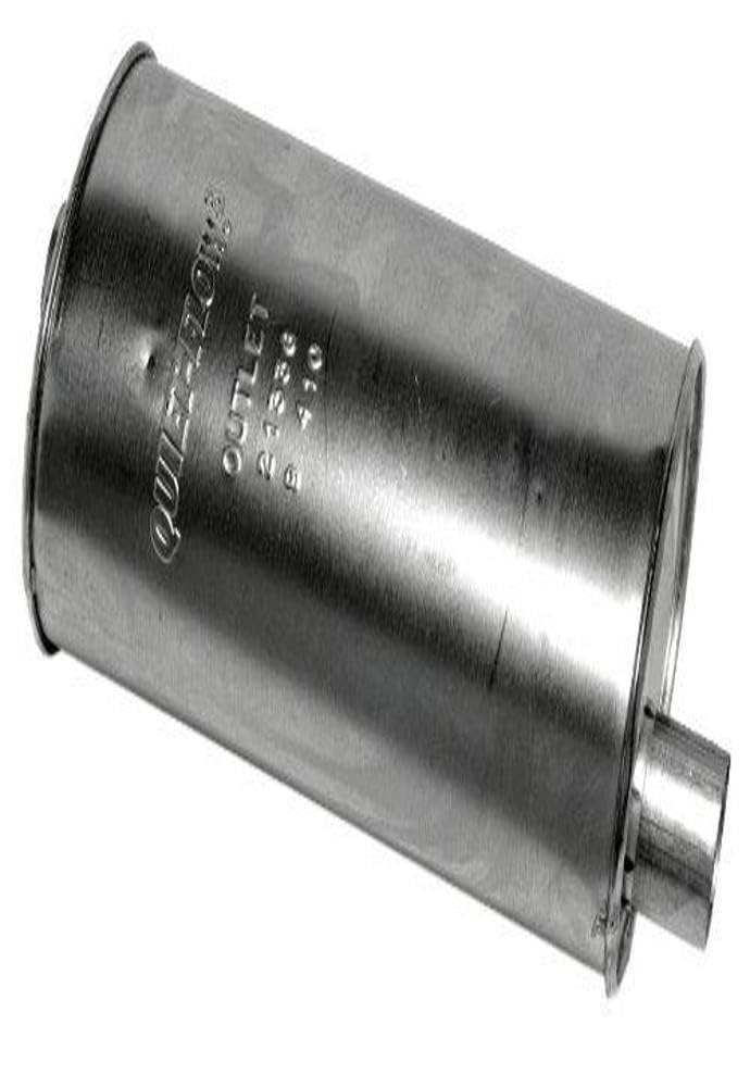 Walker Exhaust Quiet-Flow Stainless Steel 21336 Direct Fit Exhaust Muffler 2.5 Inlet (Inside) 2.5 Outlet (Inside)