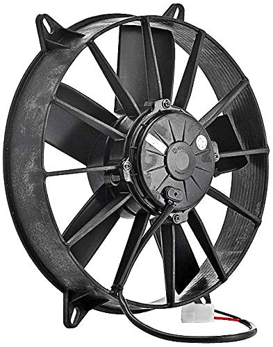 Be Cool 75005 Euro-Black 11 High-Torque Electric Puller Fan