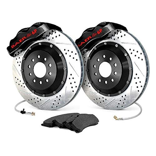BAER BRAKES 4302431B-BKCZ Brake System (13 Rear Pro+ w/Park Brake Black 65-70 Chevy Full Size Car), 1 Pack