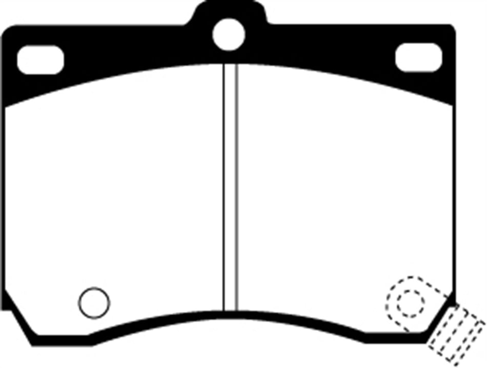 EBC Brakes UD473 Ultimax OEM Replacement Brake Pad