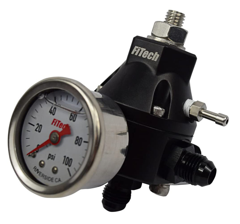 Regulator Go Fuel Tight Fit w/Pressure Gauge