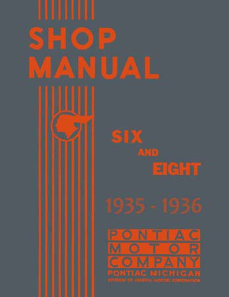 bishko automotive literature 1935 1936 Pontiac Shop Service Repair Manual Book Engine Drivetrain Electrical