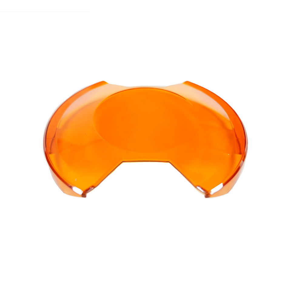 KC HiLiTES 5104 6 SLIMLITE LED - Light Shield - Amber