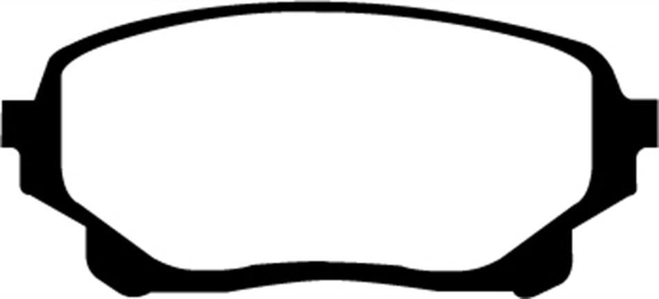 EBC Brakes DP61756 6000 Series Greenstuff Truck and SUV Brake Pad