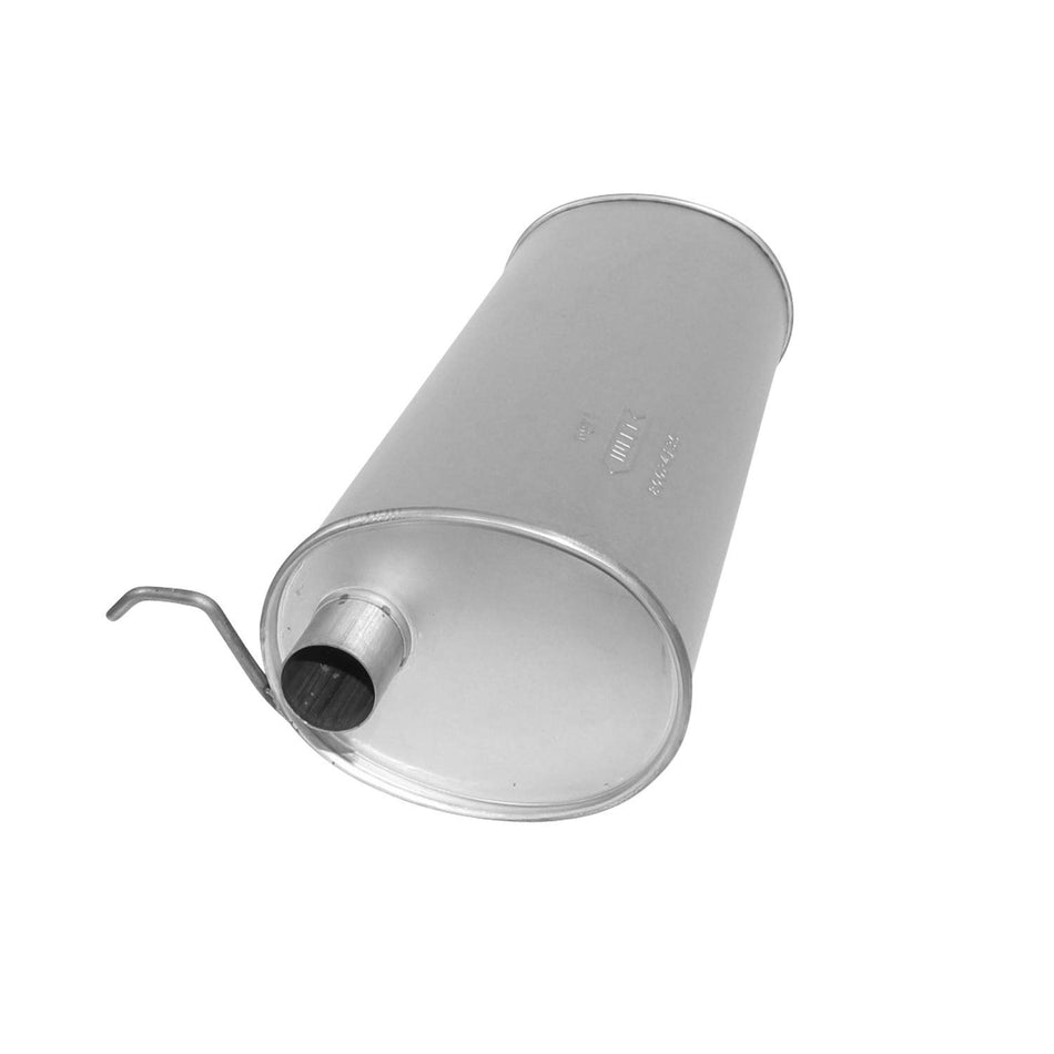 nobrandname 700490 Muffler - MSL Maximum Oval Body - H7 X W9 X L24 28 OAL 2 ID / 2.25 ID Config. D Muffler - MSL Maximum