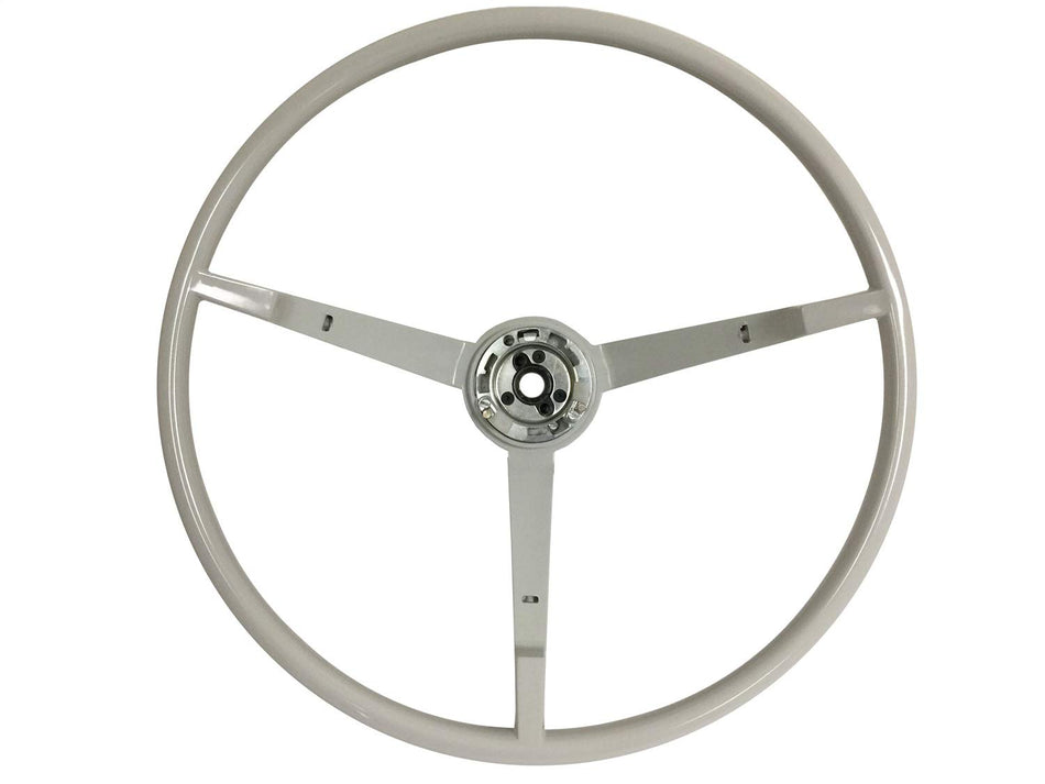 VSW Steering Wheel White OE Style Compatible with Mustang 1965-1966