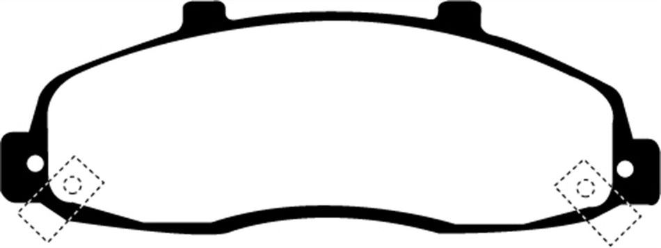 EBC Brakes UD679 Ultimax OEM Replacement Brake Pad