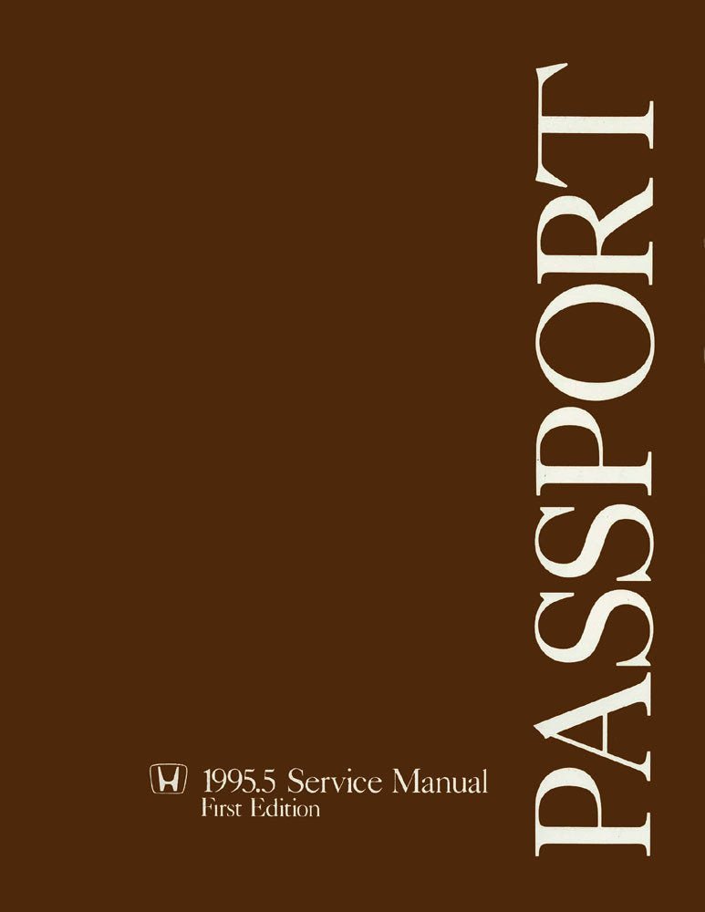 bishko automotive literature - Shop Service Repair Manual Engine Drivetrain Electrical for The 1995 1/2 Honda Passport