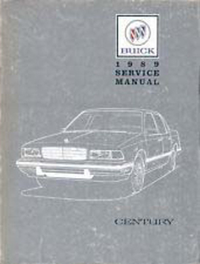 bishko automotive literature 1989 Buick Century Shop Service Repair Manual Book Engine Drivetrain Electrical