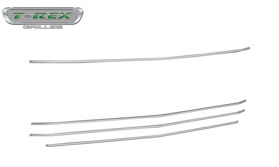 2019-2022 Silverado 1500 Trail Boss, RST, LT Round Billet Grille, Horizontal Round, Brushed, 4 Pc, Overlay, Does Not Fit Vehicles with Camera - PN #6211233