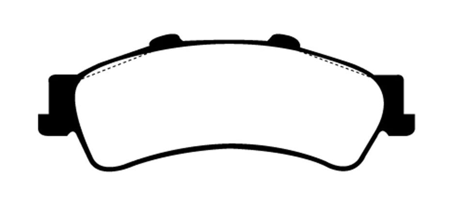 EBC Brakes DP21630 Greenstuff 2000 Series Sport Brake Pad