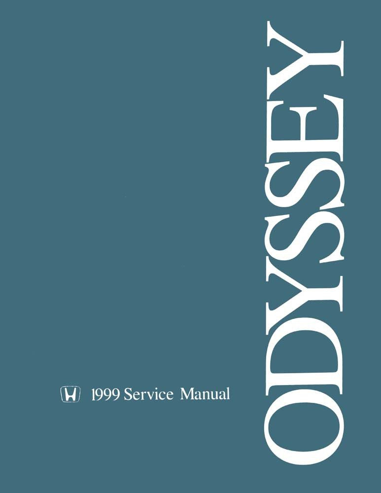 bishko automotive literature 1999 Honda Odyssey Shop Service Repair Manual Book Engine Drivetrain Electrical