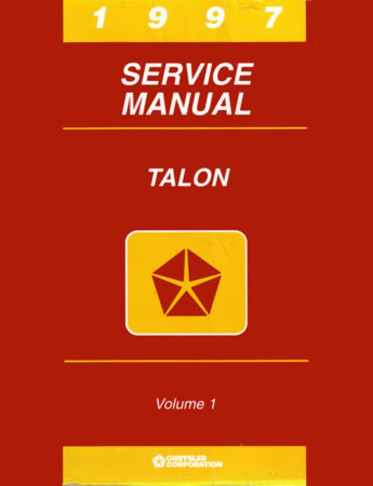 bishko automotive literature 1997 Eagle Talon Shop Service Repair Manual Book Engine Drivetrain Wiring OEM