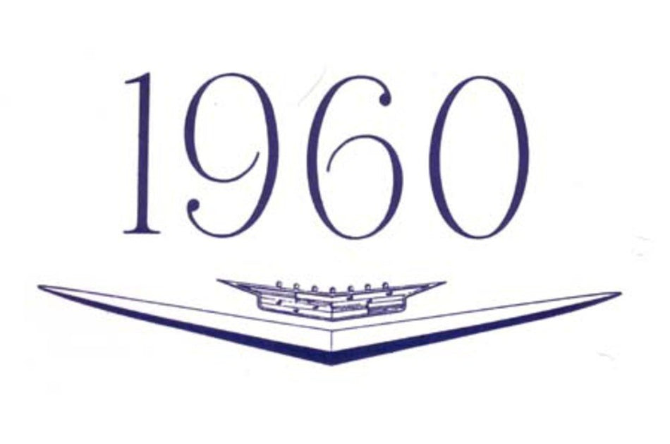 bishko automotive literature 1960 Cadillac Owners Manual User Guide Reference Operator Book Fuses Fluids