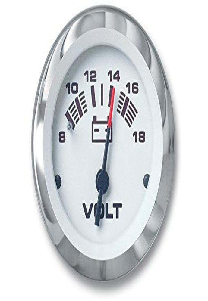 Sierra International 65506P Lido 12V System Voltmeter, 2