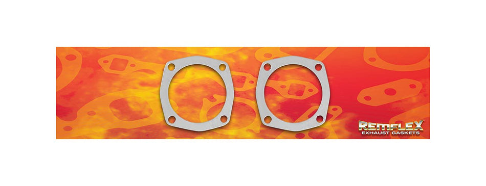 Remflex Exhaust Gasket-UNIV 4-Bt Conn (Lemon Header)